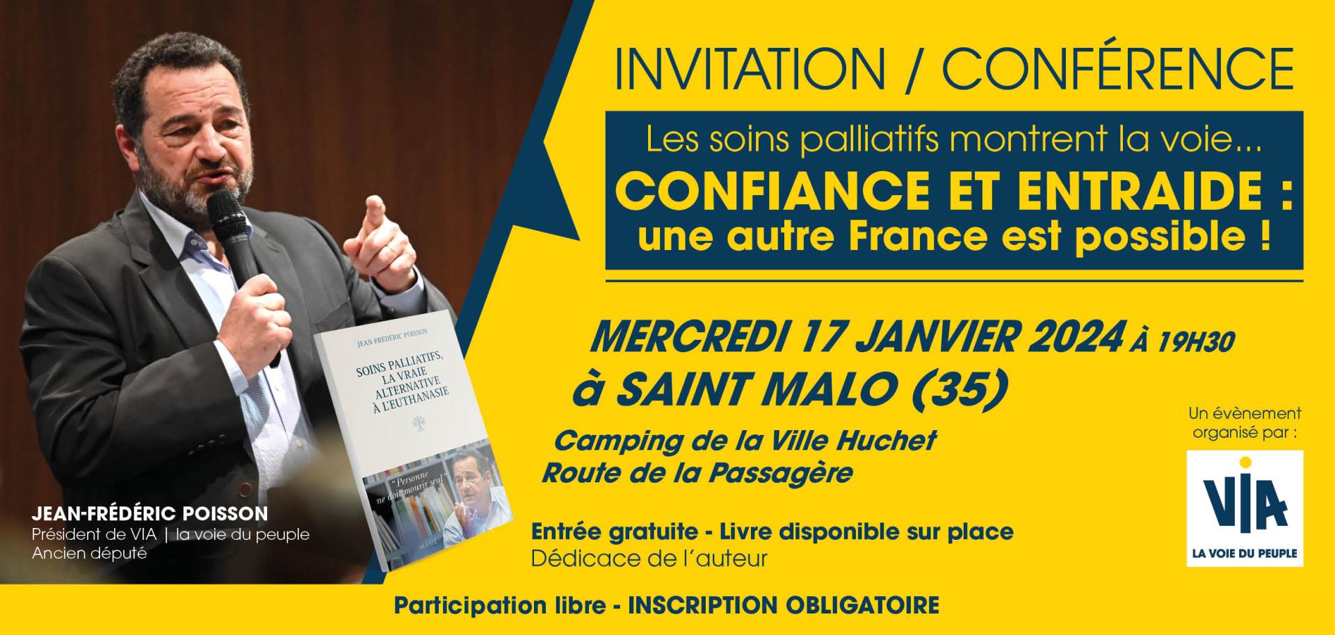 Via carton invitation st malo